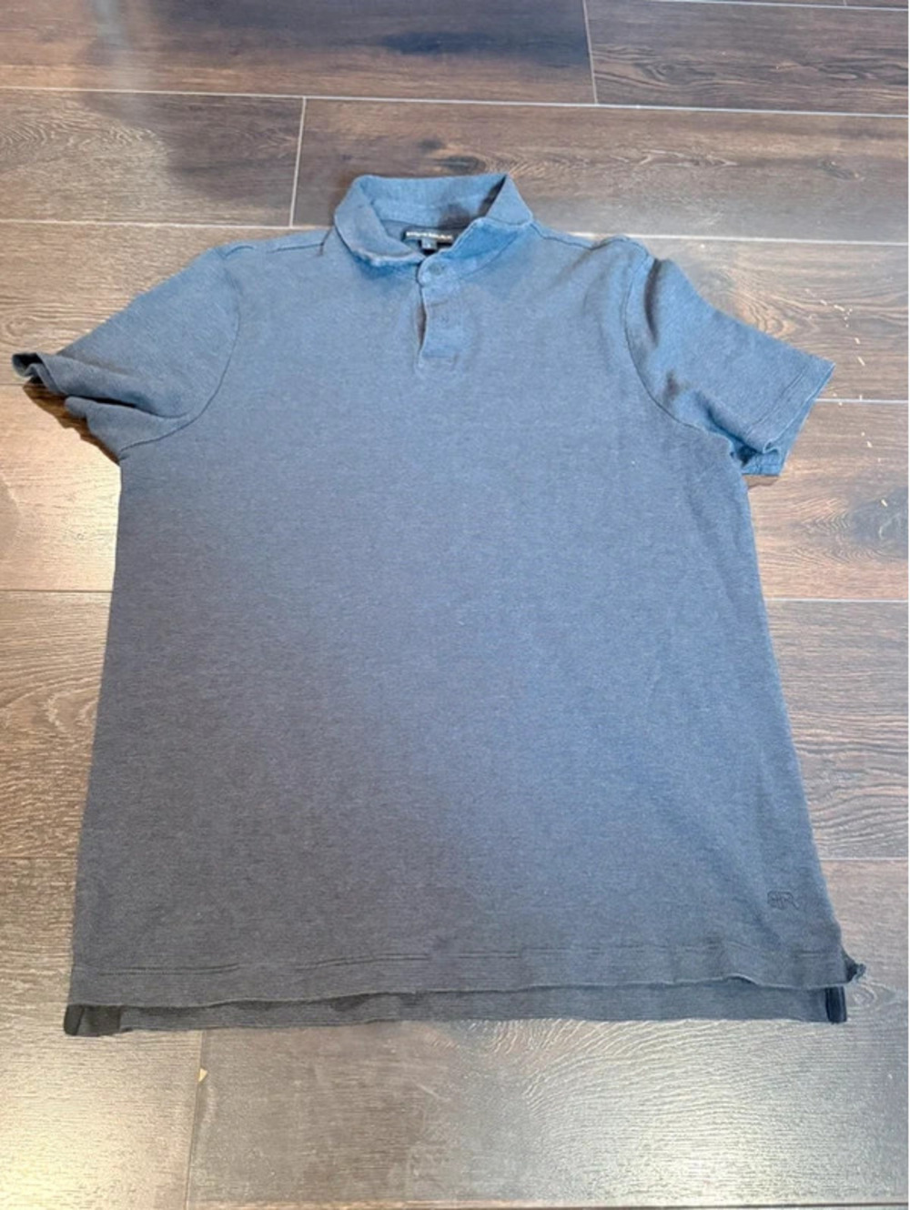 Banana Republic Men’s Navy Short Sleeve Polo Shirt Size Large H33